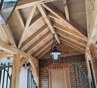 fine oak building oak beam casements