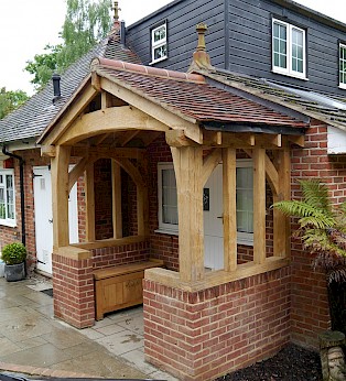 fine oak porches cambridgeshire traditional